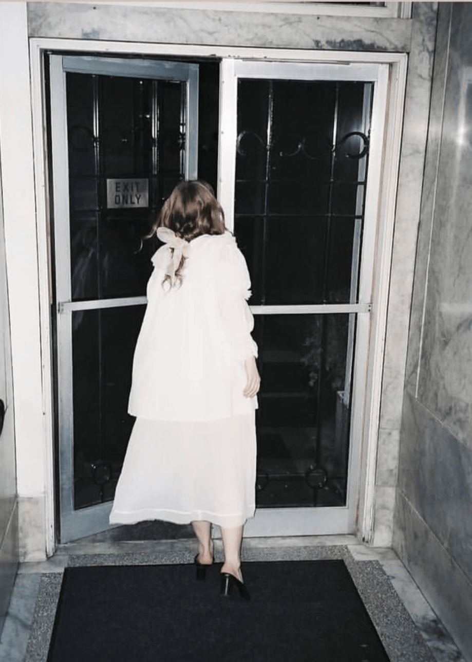 Chemise de nuit romantique