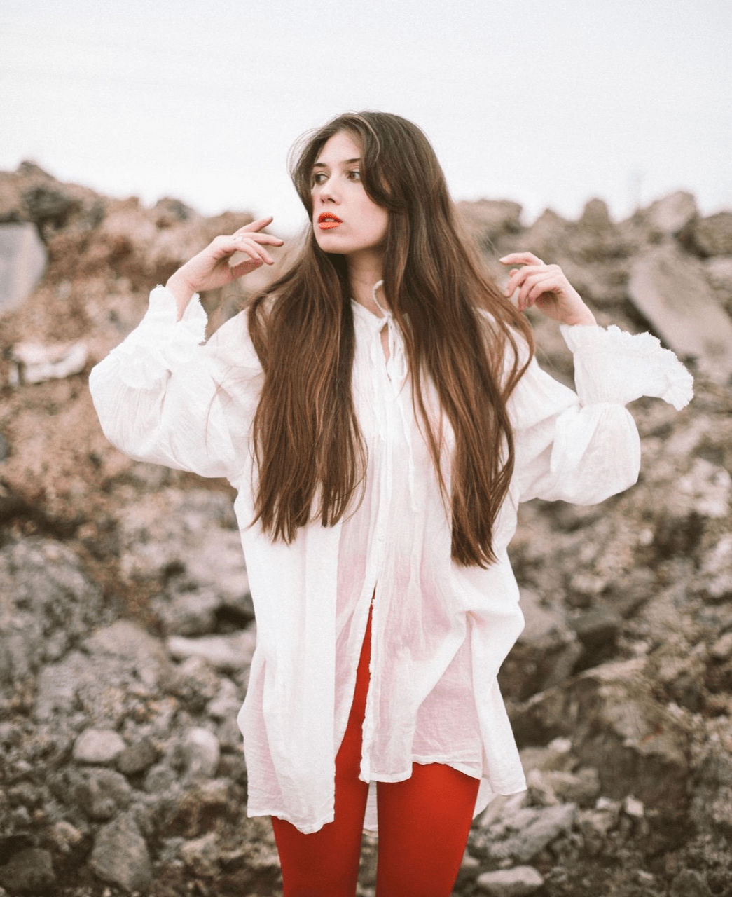 Romantic Cotton PJ Top