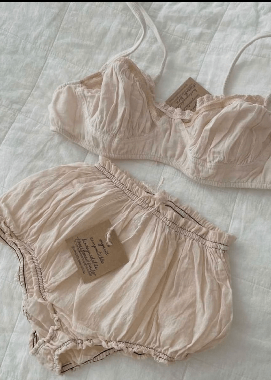 Ensemble soutien-gorge et culotte transparents Dreamer
