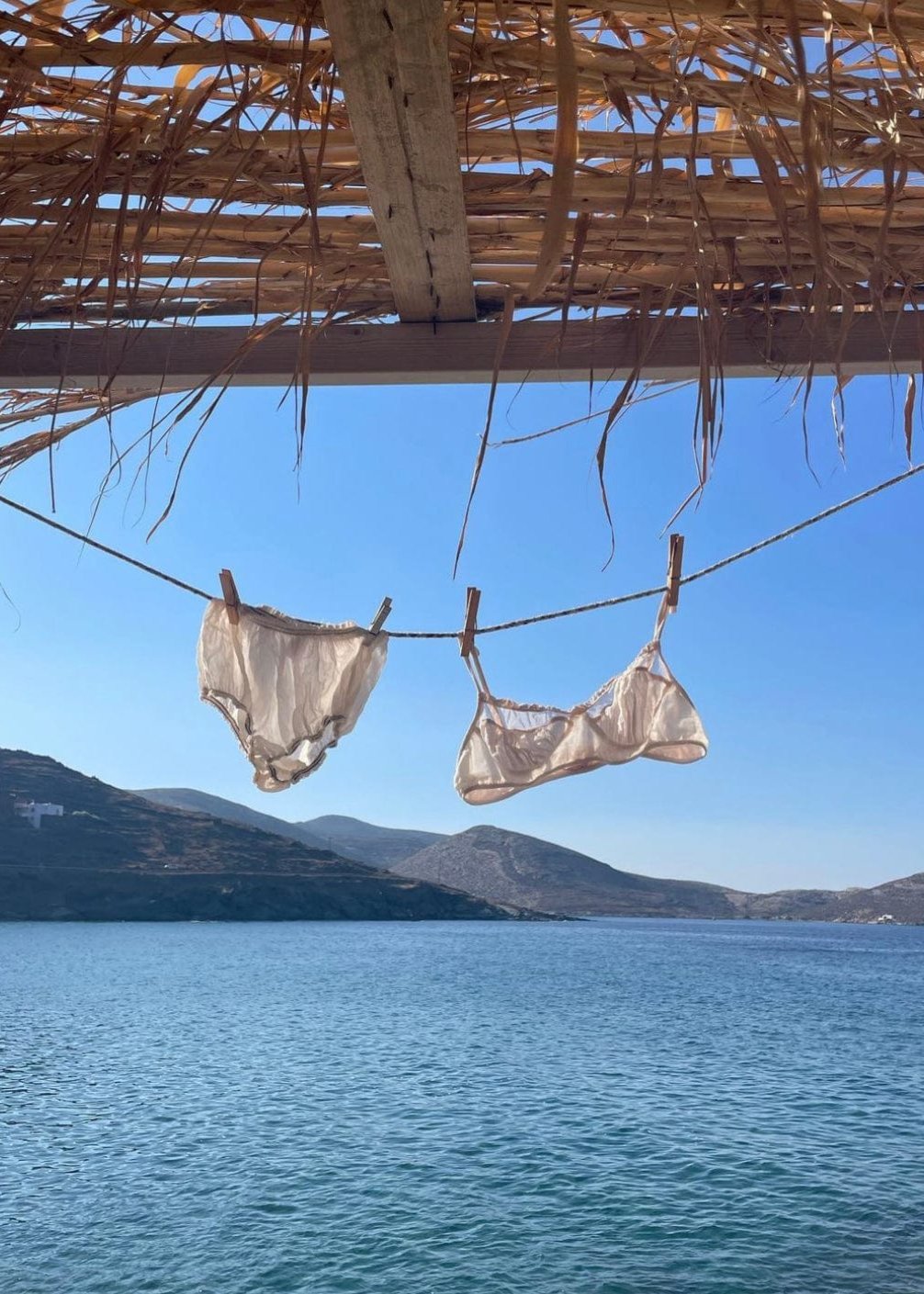 Ensemble soutien-gorge et culotte transparents Dreamer