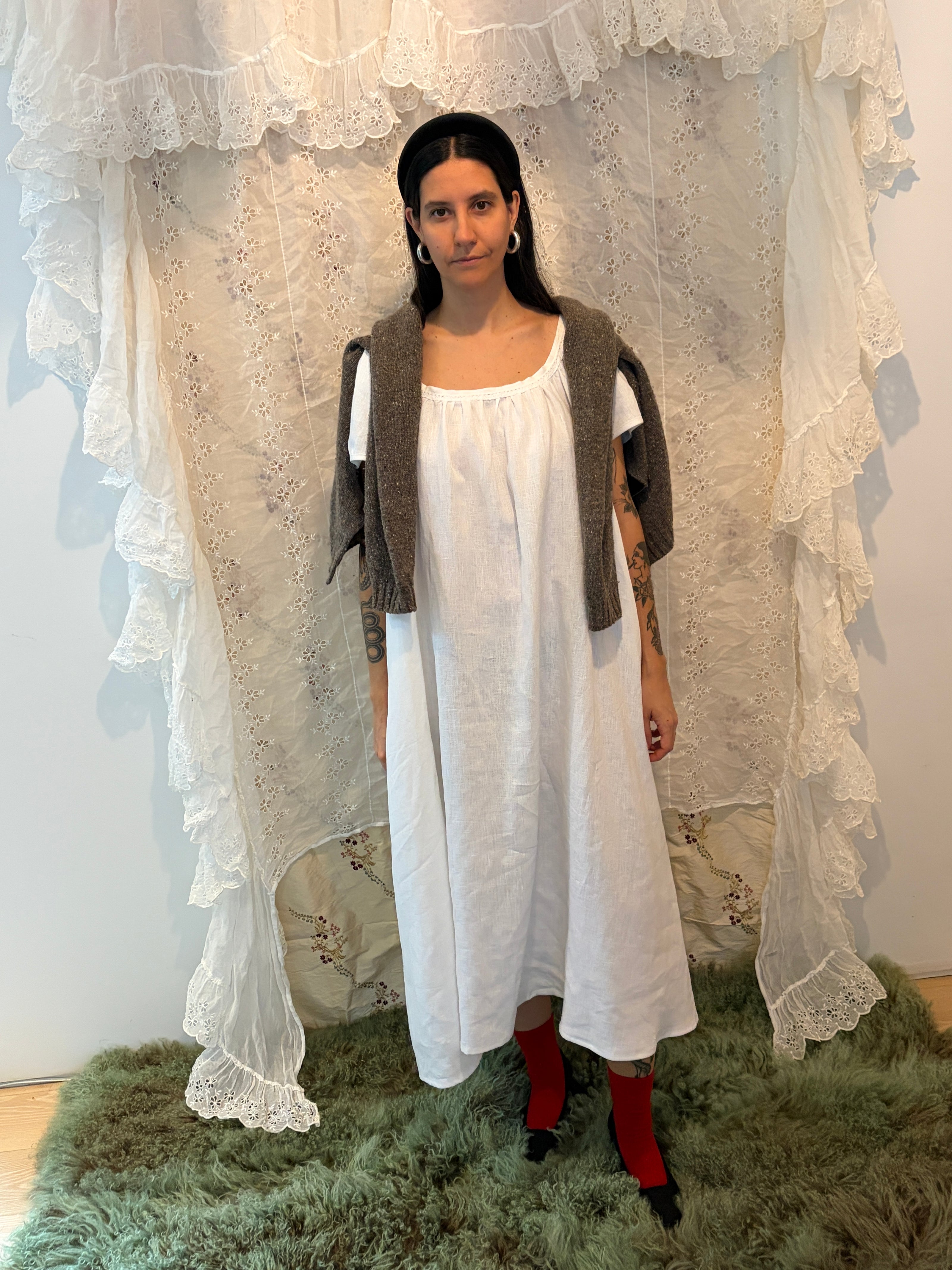 Robe en lin Pleine Lune