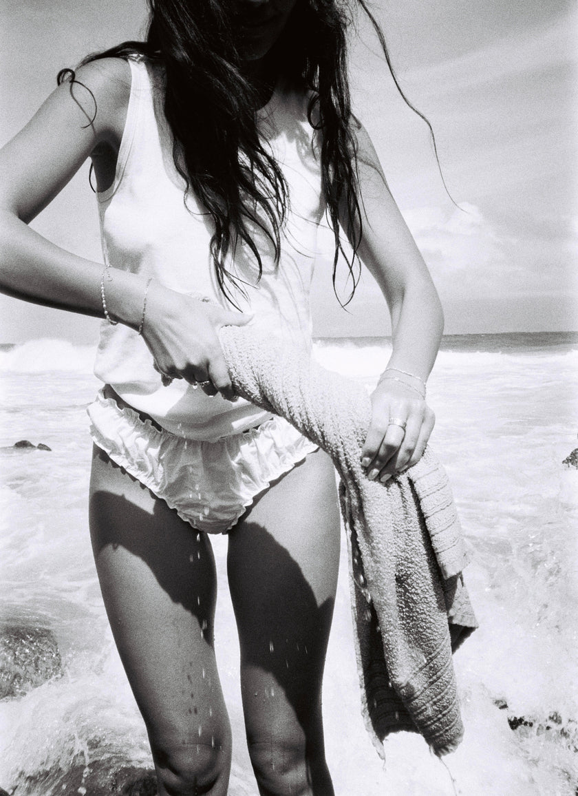 Full Moon Poplin Bra and Pantie Set