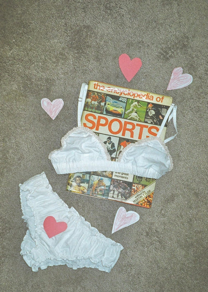 Full Moon Poplin Bra and Pantie Set