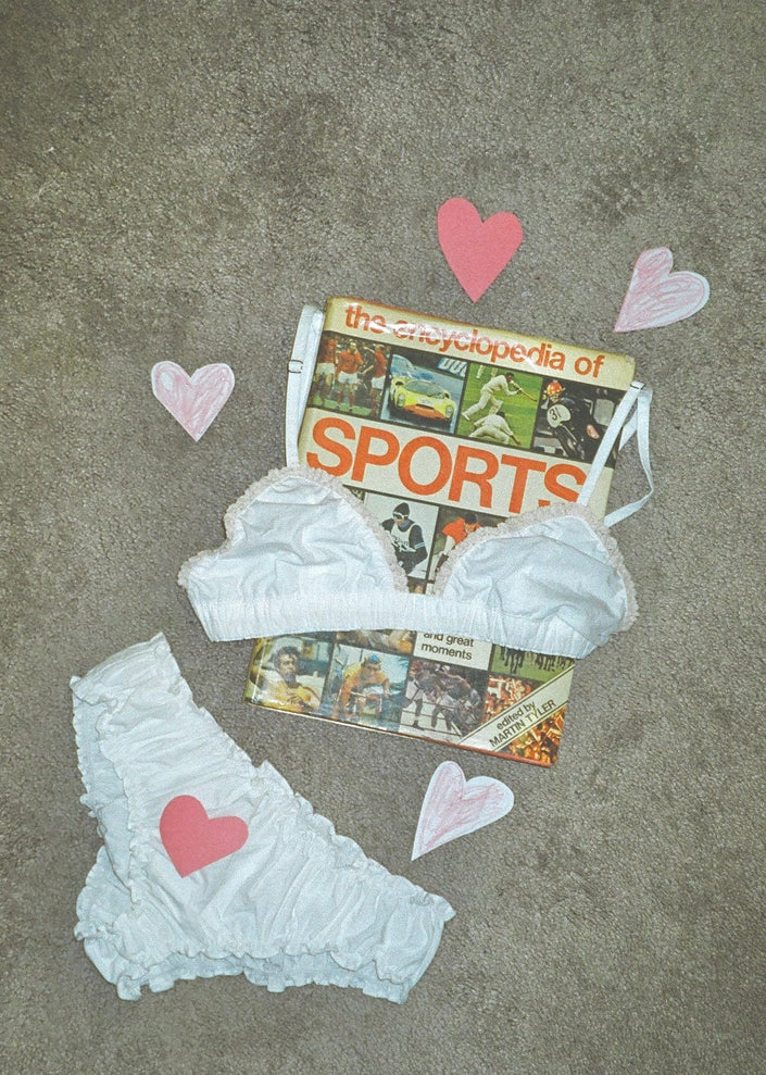 Full Moon Poplin Bra and Pantie Set